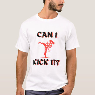 T-shirt Puis-je le frapper ?