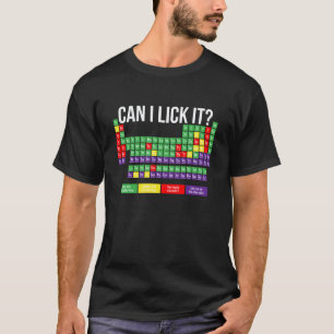 T-shirt Puis-je le lécher Cadeaux pour professeurs de tabl