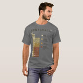 T-shirt Puis-je le lécher Professeur (2) (Devant entier)