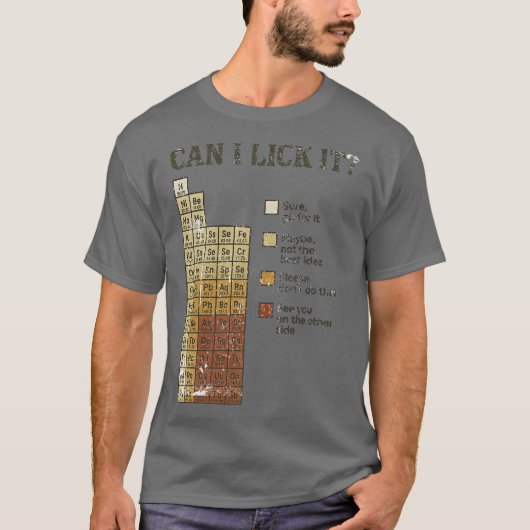 T-shirt Puis-je le lécher Professeur (2) (Devant)