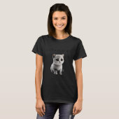 T-shirt Puis-Je Le Manger Chat (Devant entier)