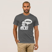 T-shirt Puis-je voter pour votre mariage ? (Devant entier)