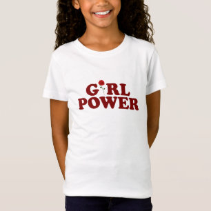 T-Shirt Puissance Bella de fille+Toile adaptée