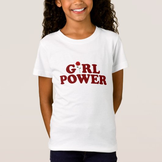 T-Shirt Puissance Bella de fille+Toile adaptée (Devant)