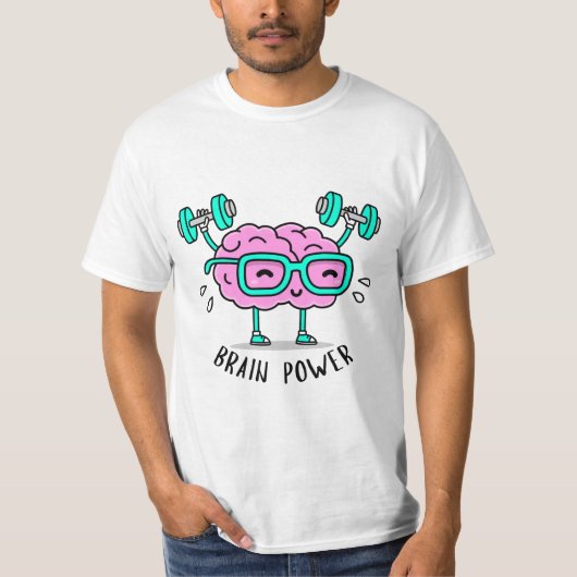 T-shirt Puissance cérébrale (Devant)