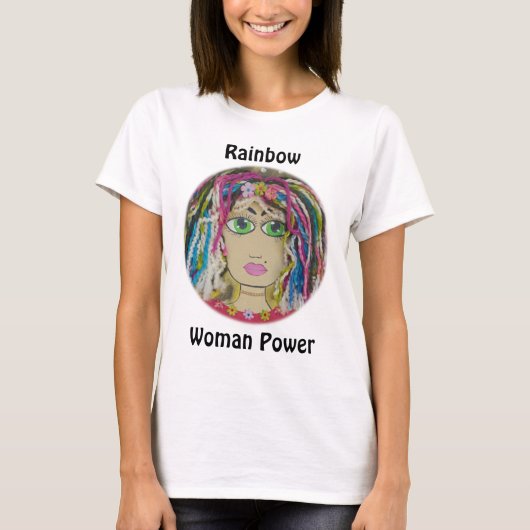 T-shirt - puissance de femme (Devant)