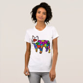 T-shirt Puissance de Frenchie (Devant entier)