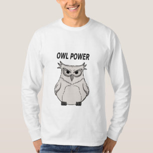 T-shirt puissance de hibou