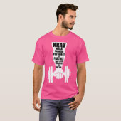 T-shirt Puissance de Krav Maga (Devant entier)
