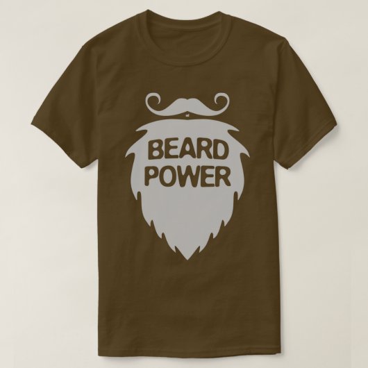 T-shirt Puissance de la barbe 3 (Design devant)