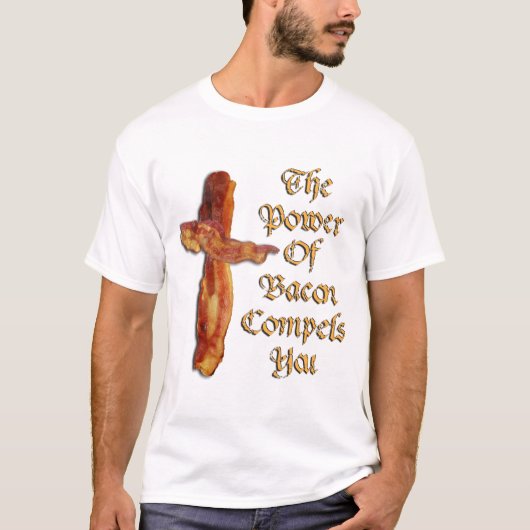 T-shirt Puissance de lard (Devant)