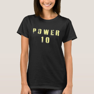 T-shirt Puissance de l'équipage 10