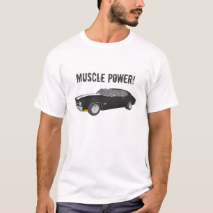 T-shirt Puissance de muscle : Modèle de Chevelle 3D :