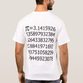 T-shirt Puissance de pi (Dos)
