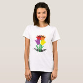 T-shirt Puissance de tulipe (Devant entier)