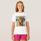 T-shirt Puissance des écureuils (Devant entier)