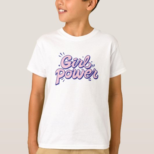 T-shirt Puissance des Filles (Devant)