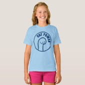 T-shirt Puissance du chat (Devant entier)