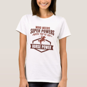 T-shirt Puissance du cheval