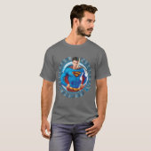T-shirt Puissance du courage de Superman (Devant entier)