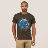 T-shirt Puissance du courage de Superman (Devant entier)