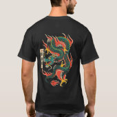 T-shirt Puissance du dragon (Dos)