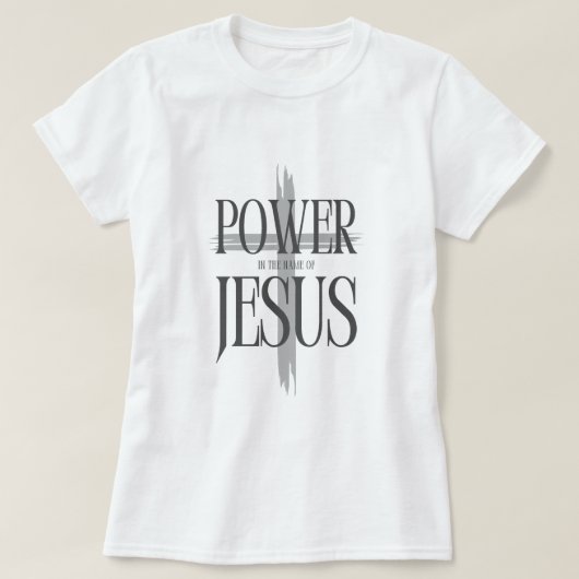 T-shirt Puissance du nom de Jésus (Design devant)