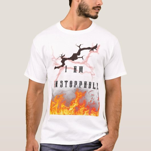 T-SHIRT PUISSANCE INSTOPPABLE (Devant)