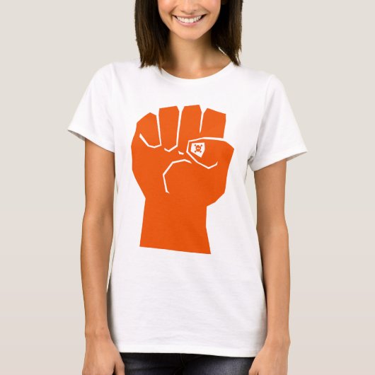 T-shirt Puissance Orange (Devant)