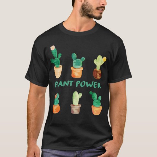 T-shirt puissance plante (Devant)
