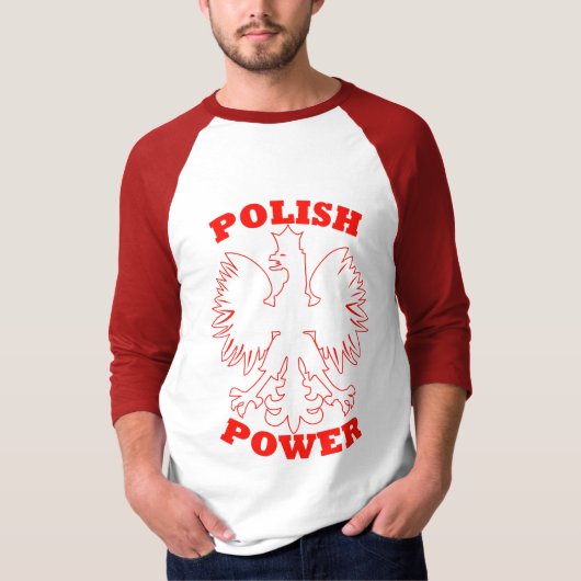 T-shirt puissance polonaise (Devant)