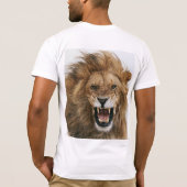 T-shirt Puissance Primitive 003 – Lion (Dos)