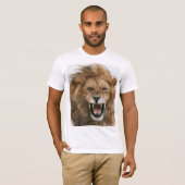 T-shirt Puissance Primitive 003 – Lion (Devant entier)