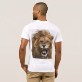 T-shirt Puissance Primitive 003 – Lion (Dos entier)
