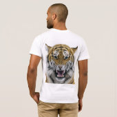 T-shirt Puissance Primitive 004 – Tigre (Dos entier)