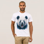 T-shirt Puissance Primitive 004 – tigre (Devant entier)