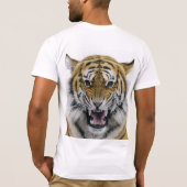 T-shirt Puissance Primitive 004 – Tigre (Dos)