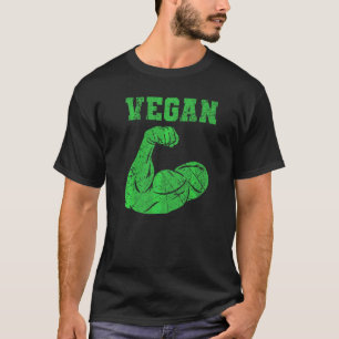 T-shirt Puissance Végétarienne Végétal Musculation Corps C