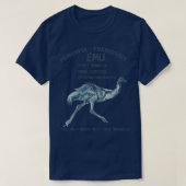 T-shirt Puissant Emu Formidable (Design devant)