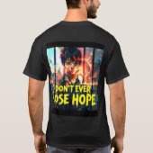 T-shirt Puissant message d'espoir - Boy Behind Bars War-Th (Dos)