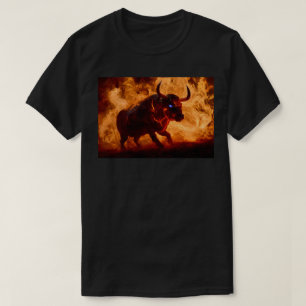 T-shirt Puissant taureau