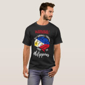 T-shirt Puisse Penser Au Hasard À La Philippine R Philippi (Devant entier)