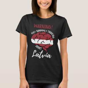 T-shirt Puisse Penser Au Hasard Sur Les Racines Lettons