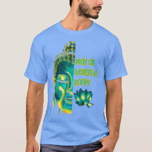 T-shirt Puisse Tous Être Heureux Metta Amour Bouddh