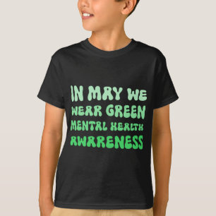 T-shirt Puissions-Nous Porter Un Vert Pour La Sensibilisat