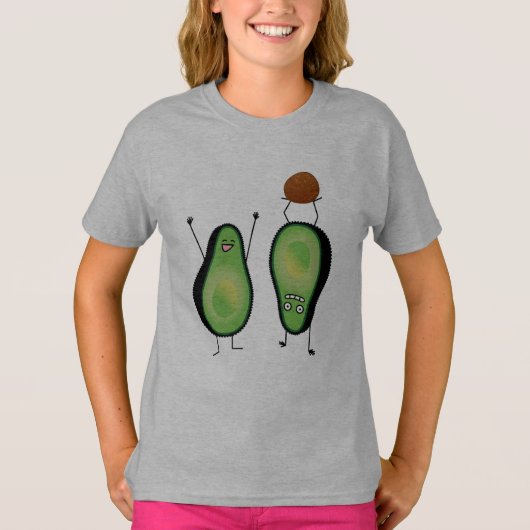 T-shirt Puits vert encourageant drôle d'appui renversé (Devant)