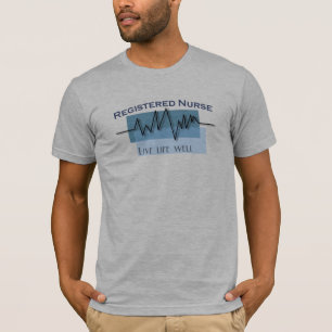 T-shirt Puits vivant de la vie d'infirmier autorisé de RN