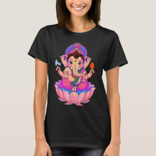T-shirt Puja hindou Ganesha Dieu éléphant Inde Méditation