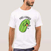 T-shirt Puke-cumber Funny Concomber Pun (Devant)