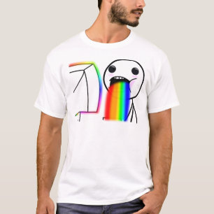 T-shirt Pukes Rainbows